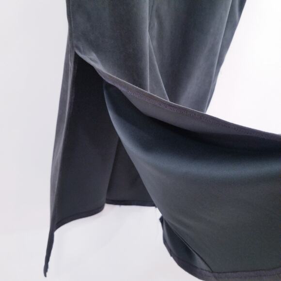 Vintage 90's Y2K Amanda Smith Suede Long Jumper Dress with side slits - Picture 4 of 13